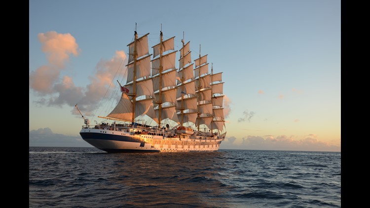 Photo Tour Star Clippers Royal Clipper An Anomaly In The World Of Cruising King5 Com