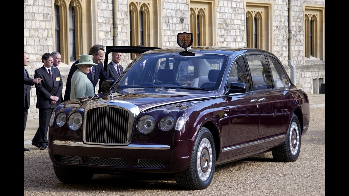 Royal wedding displays the best British cars like Rolls