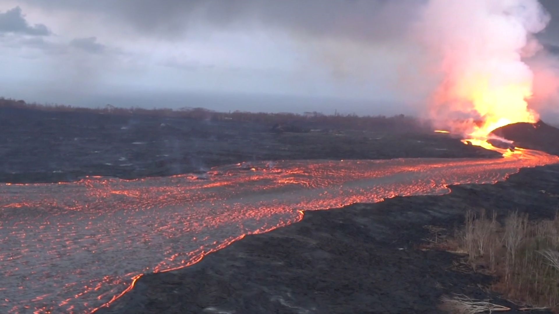 kilauea volcano eruption history