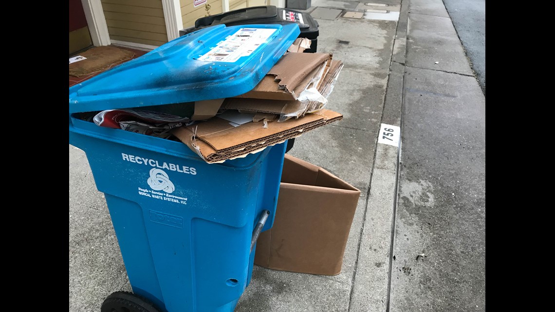 Blue Bins Overflow With Amazon And Walmart Boxes But We Re Actually Recycling Less King5 Com