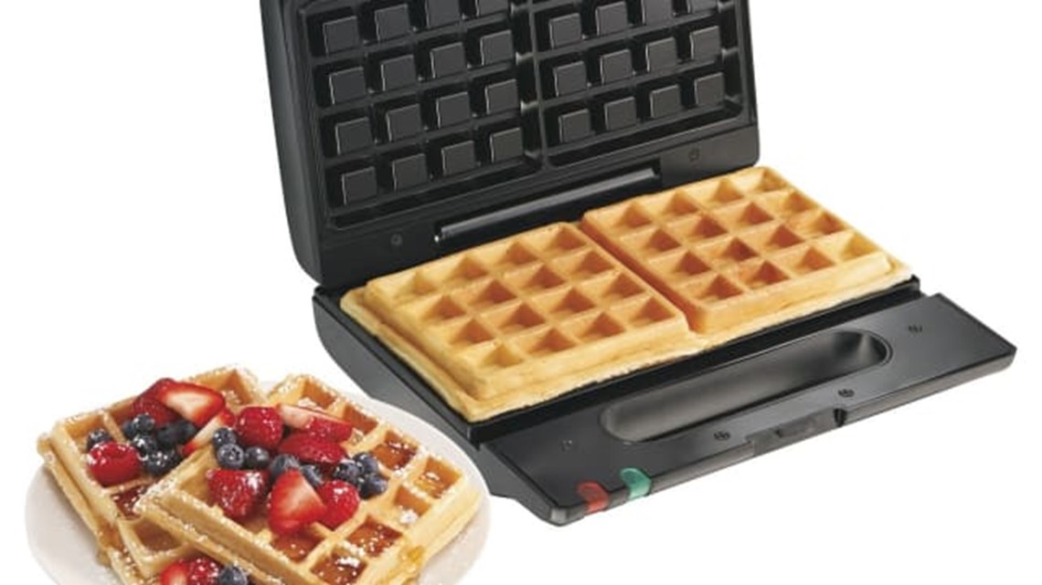 Hellblau antihaftbeschichtete Platten Ariete Maker Waffle 700 W Hellblau Hellblau antihaftbeschichtete Platten Ariete Maker Waffle 700 W Hellblau
