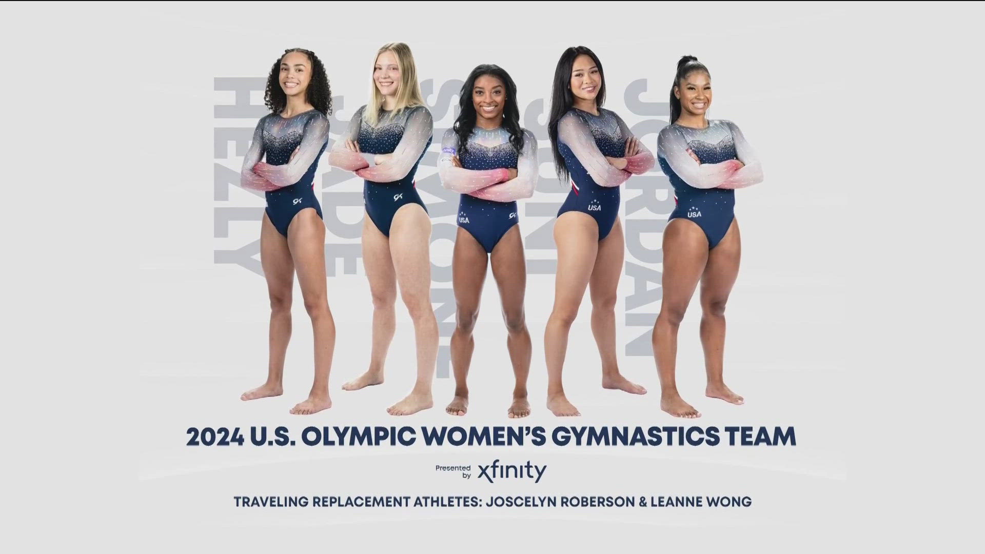 Simone Biles and Suni Lee are heading to Paris, alongside Jordan Chiles, Jade Carey and Hezly Rivera.