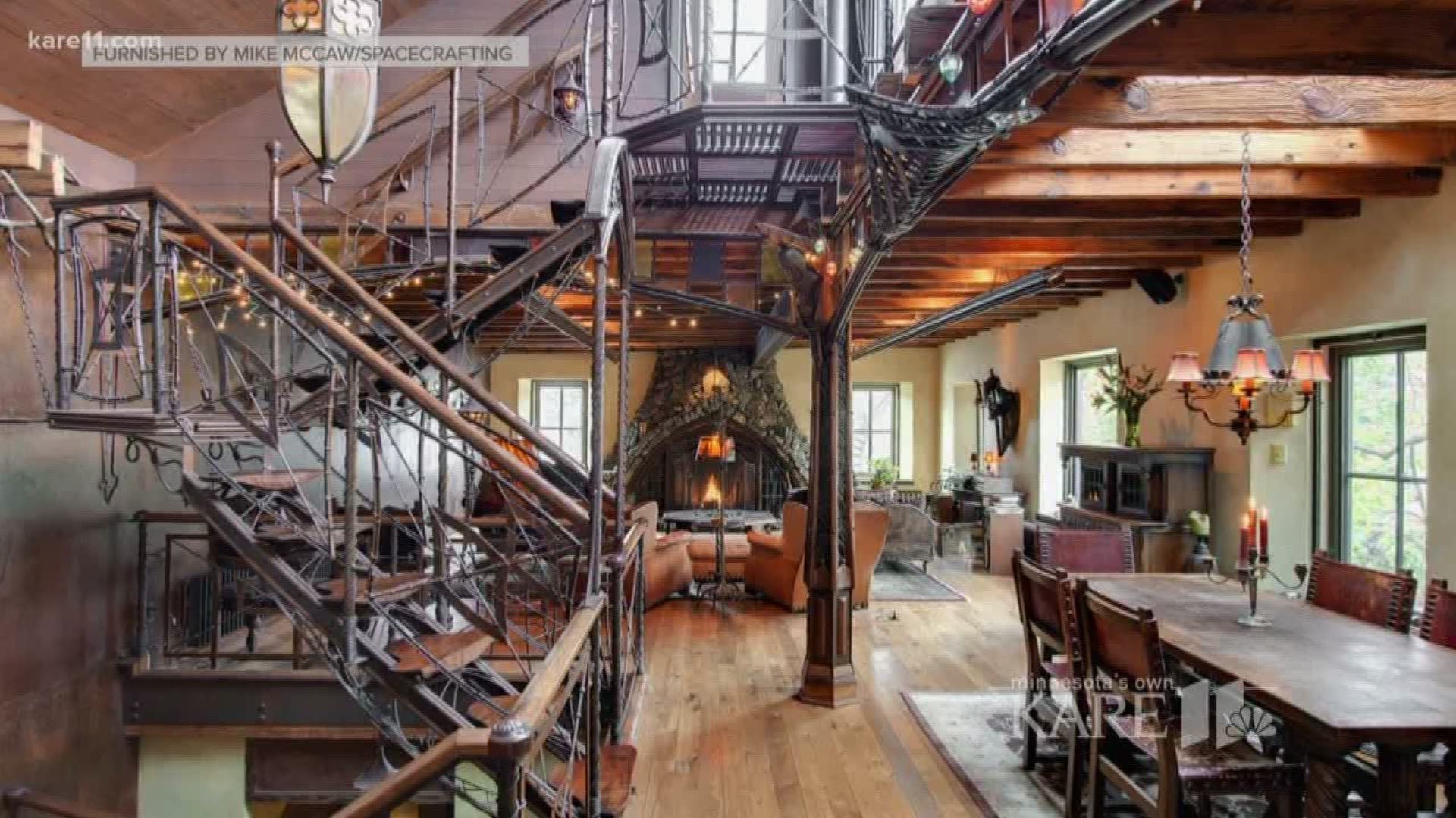 An urban castle, known as the "Harry Potter" house, is back on the market in downtown Minneapolis. https://kare11.tv/2GxeBAw