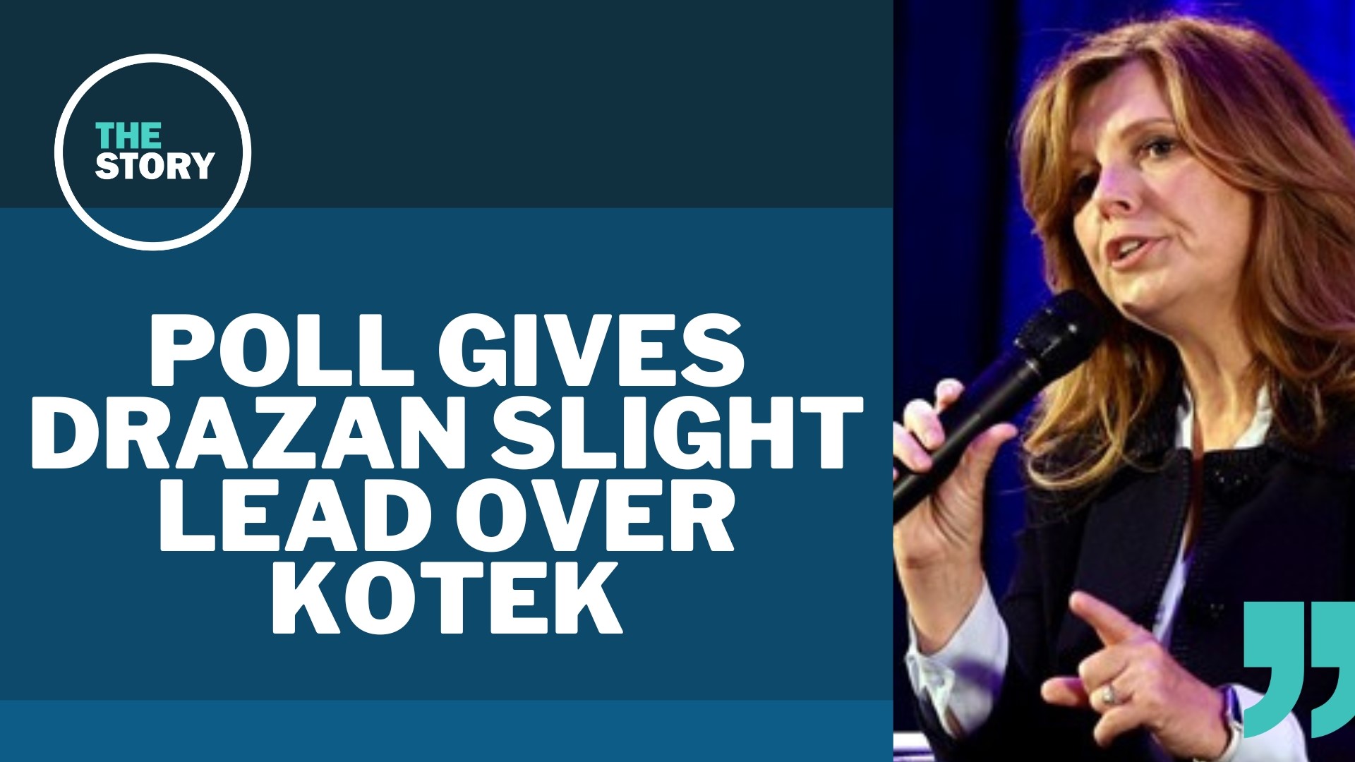 Democrat Tina Kotek polled close behind Drazan, remaining within the margin of error. Despite her ample funding, unaffiliated Betsy Johnson trailed behind.