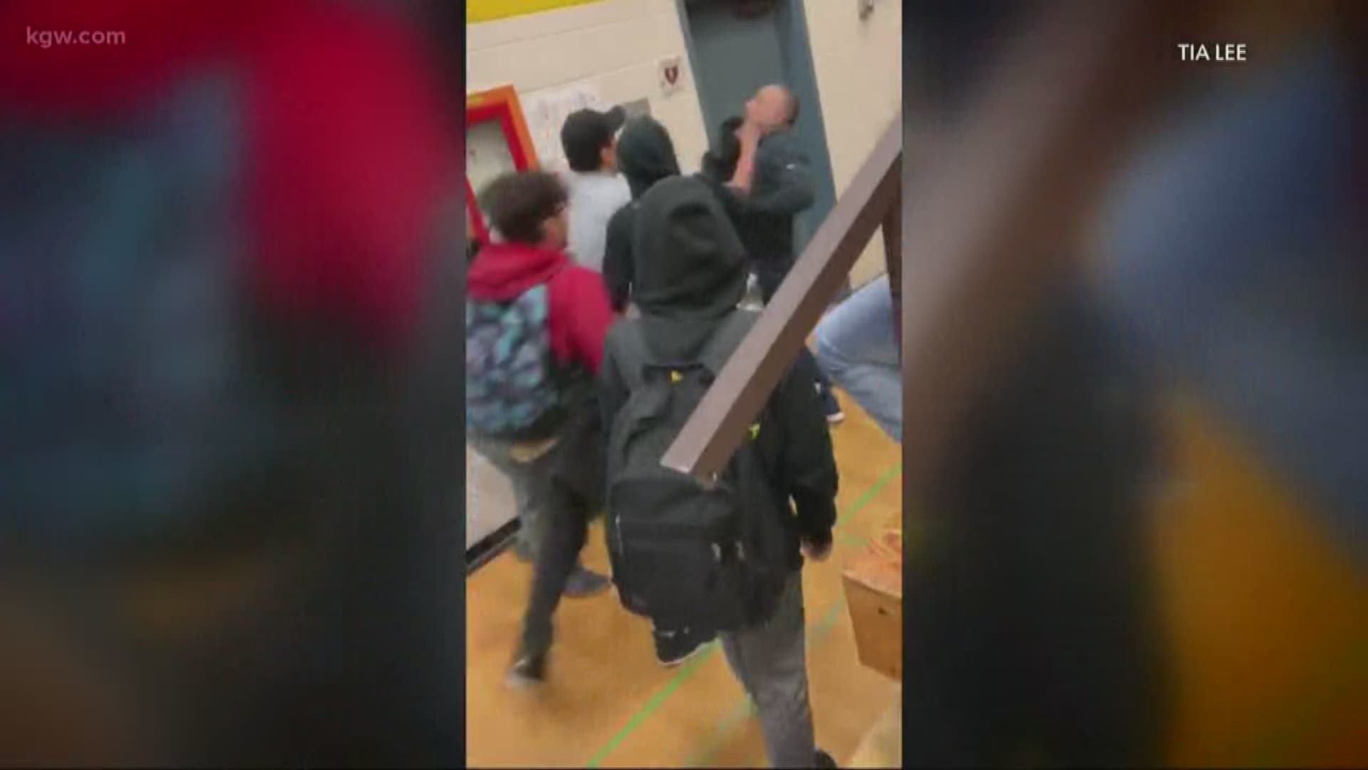 Some parents say they’re not sending their kids to school Monday after a riot at a Vancouver Middle School that resulted in nine kids being arrested.
