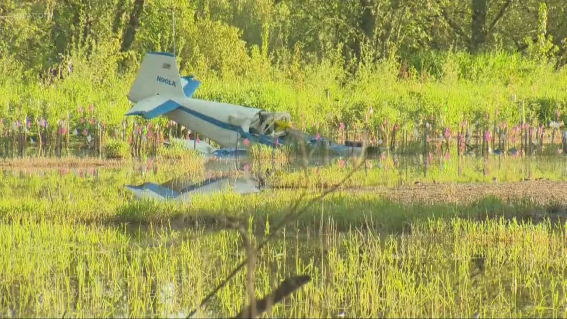 Two people killed in plane crash in rural Clark County identified ...
