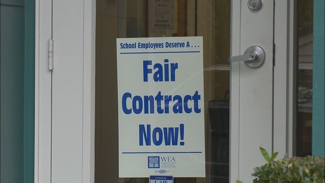 Teachers Strike To Delay Start Of School For Evergreen Public Schools ...