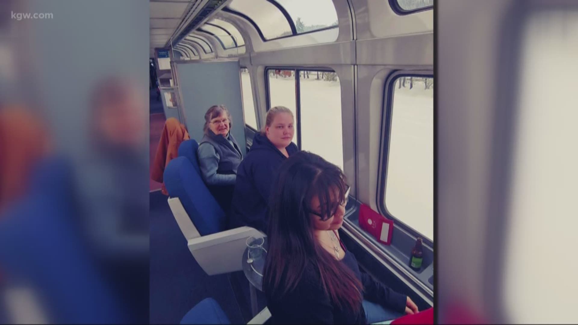 Nearly 200 people stranded on Amtrak train