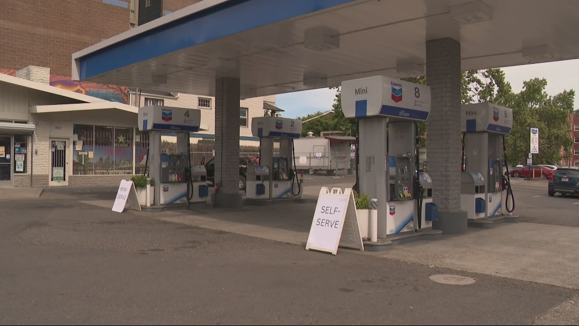 Gov. Tina Kotek signed a bill into law Friday that will allow people to legally pump their own gas. Many gas stations will still need attendants, however.