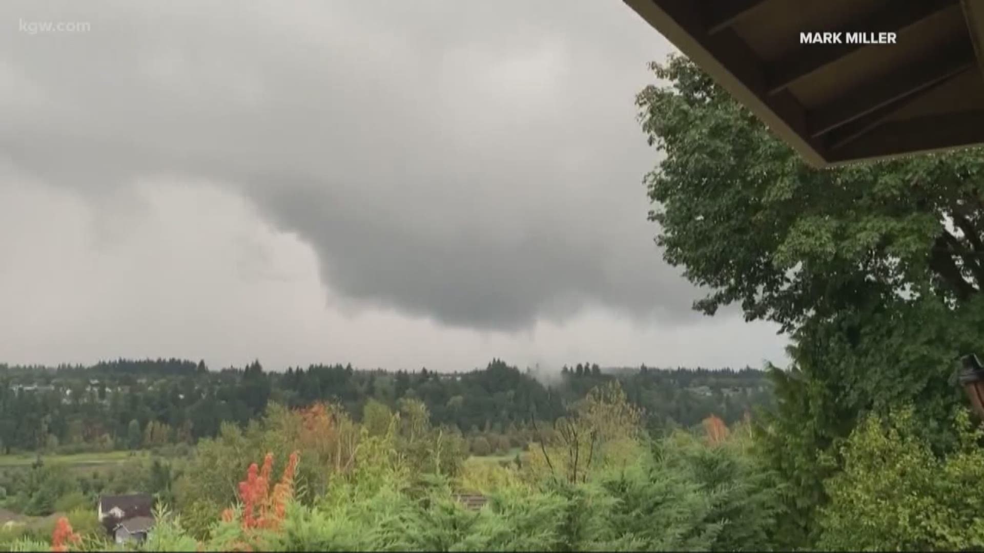 NWS Tornado touched down briefly Sunday night in NW Portland
