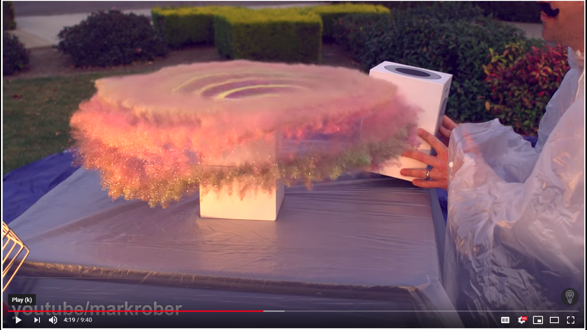 Turns out part of that viral glitter bomb and fart spray package video was fake