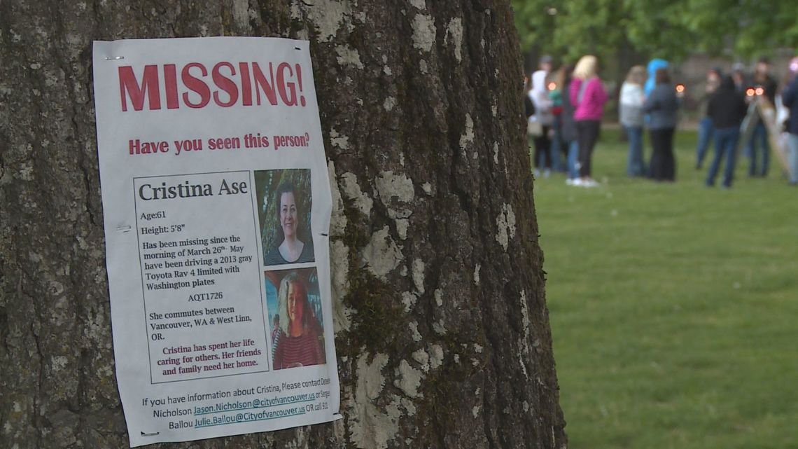 Friends hold vigil for missing Vancouver woman at Portland park - Vimarsana News