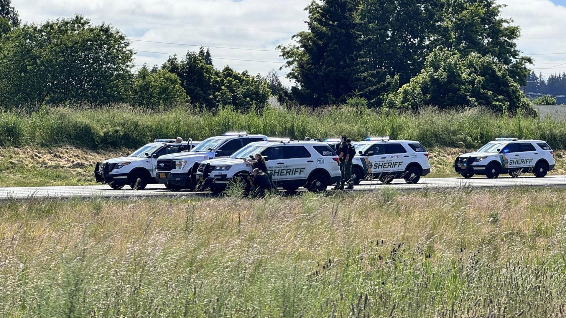 Police chase stolen semi tractor from Portland into Vancouver | king5.com