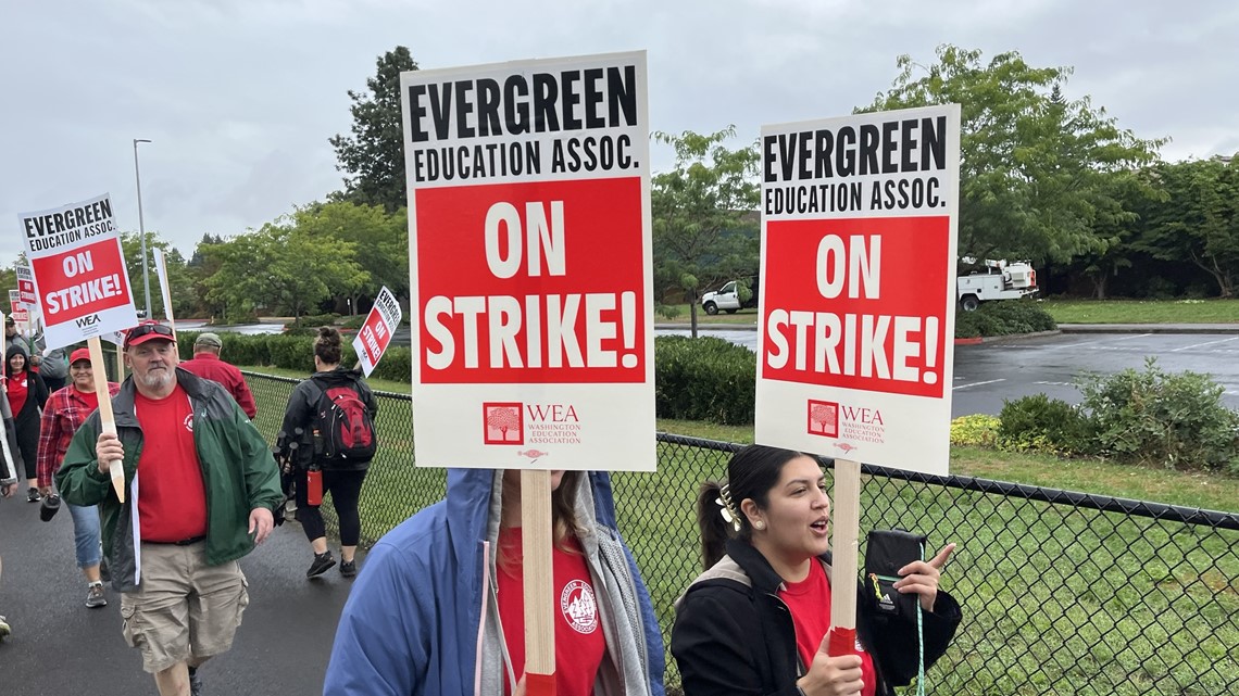 Evergreen School District Strike 2025