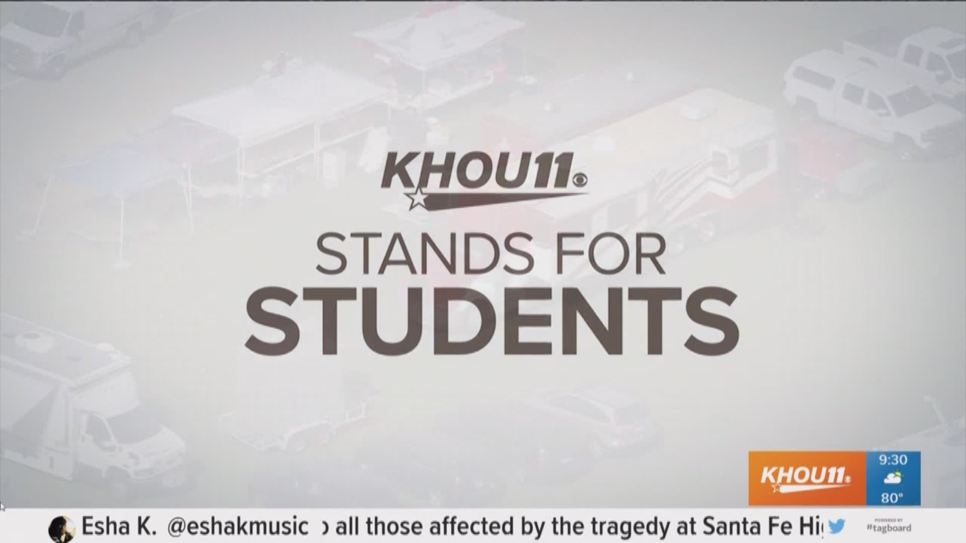 Air 11 gives a look at Santa Fe High School a little more than 24 hours after the mass shooting. 