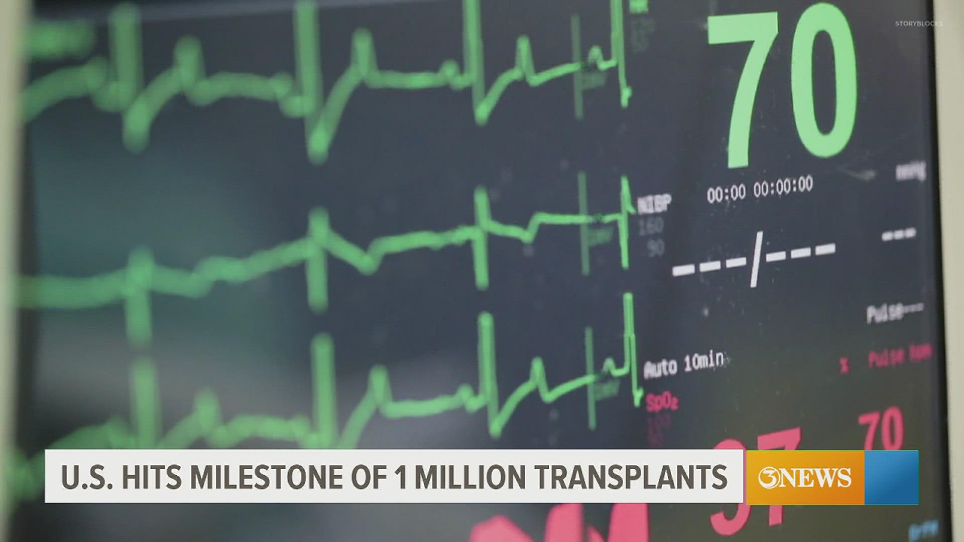 Us Reaches Medical Milestone With Millionth Organ Transplant