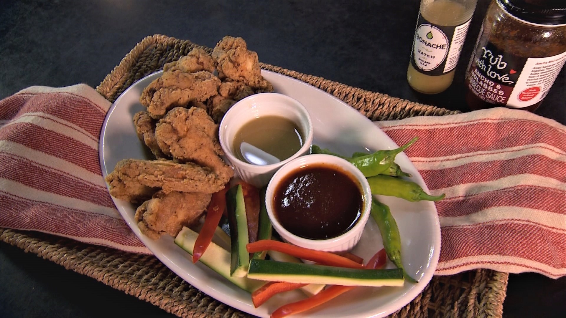 Chef Tom Douglas shows us how to make buffalo wings even better