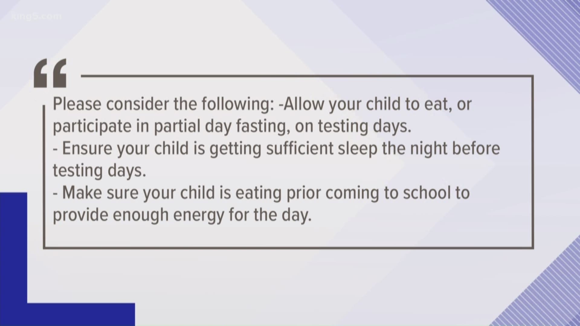 A Seattle elementary school allegedly asked parents to consider allowing their children to eat on state testing days, which coincide with Ramadan. An Islamic civil liberties group says it’s “inappropriate” for the district to suggest how families should celebrate the holiday.