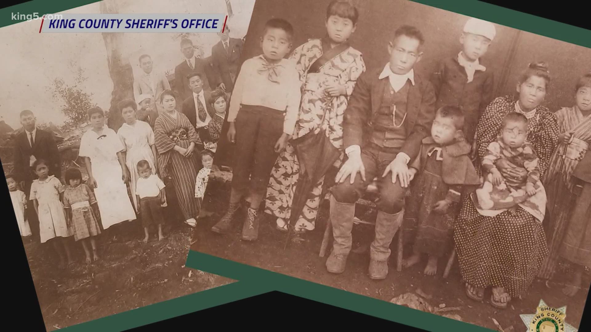 The King County Sheriff's Office posted photos found on the side of the road asking for Facebook to help identify the family. Here's what happened next.