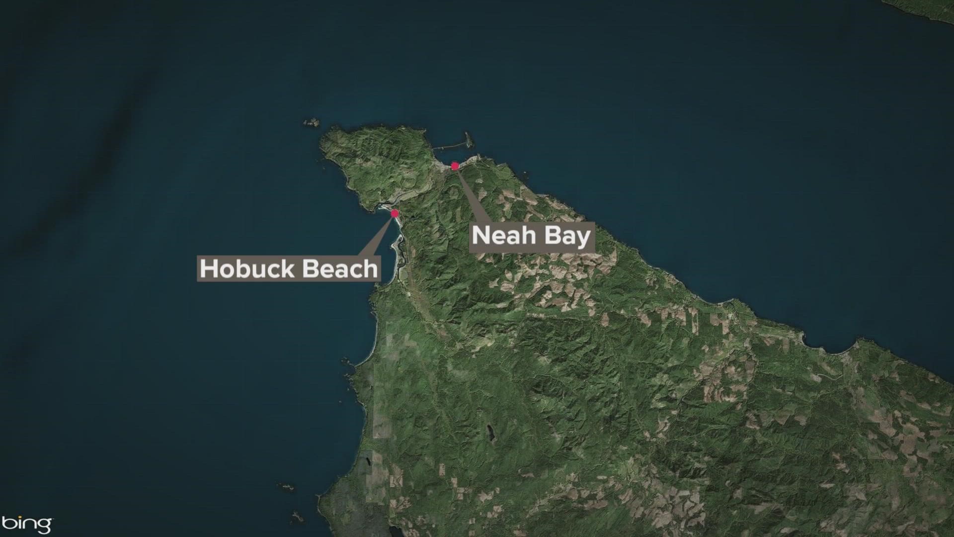 People living near Neah Bay are being evacuated after three fires reportedly broke out from slash burns that restarted early Thursday morning.