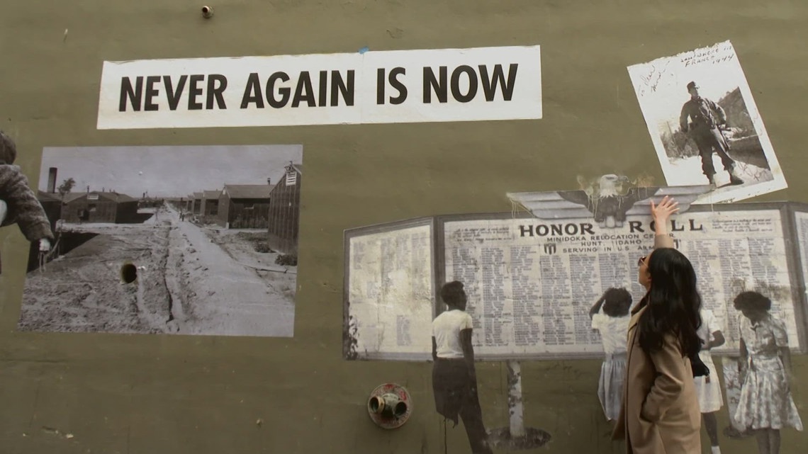 Seattle mural memorializing Japanese American history vandalized for second time this year