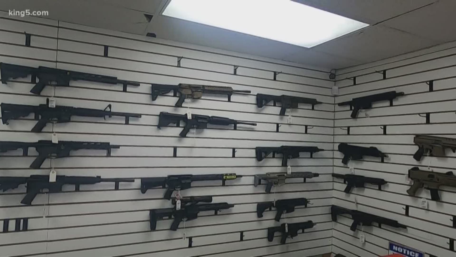 Gun store owners in Washington state say they're seeing an increase in sales of guns and ammunition since the coronavirus outbreak was first reported.