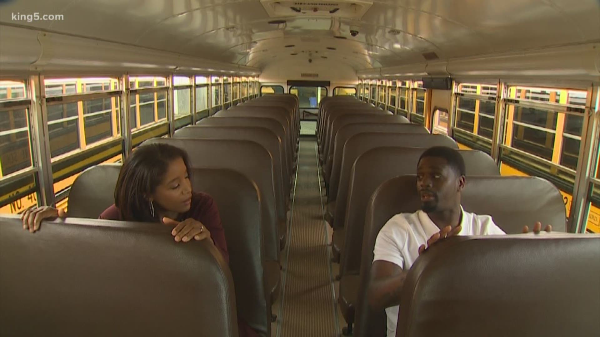 We all need to know how to safely navigate around school buses. We met up with Theo White, a bus dispatcher in the Highline School District, to get his take.