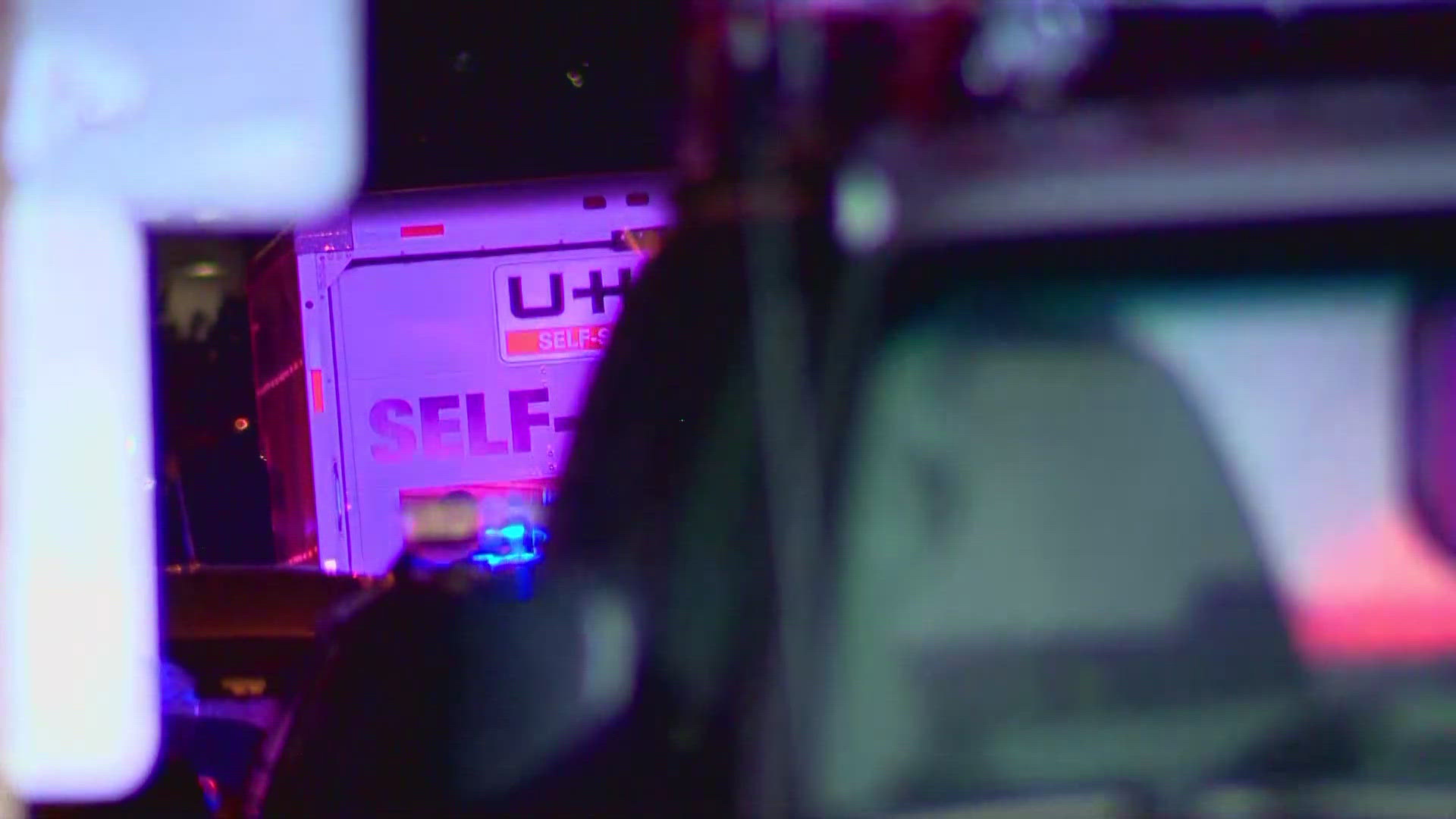 Kent police say they shot at the driver of a stolen U-Haul vehicle after a police chase that ended in Seatac