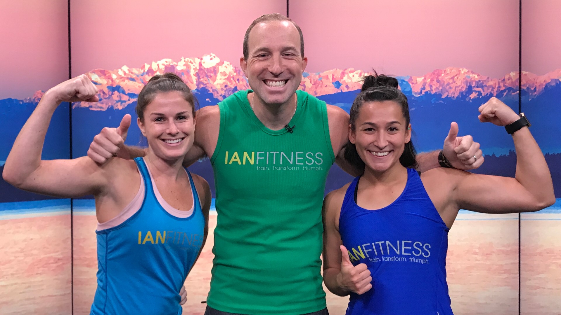 Ian Weinberg from Ian Fitness in Seattle demonstrates a fun partner routine with modifications to keep your summer workout fresh.