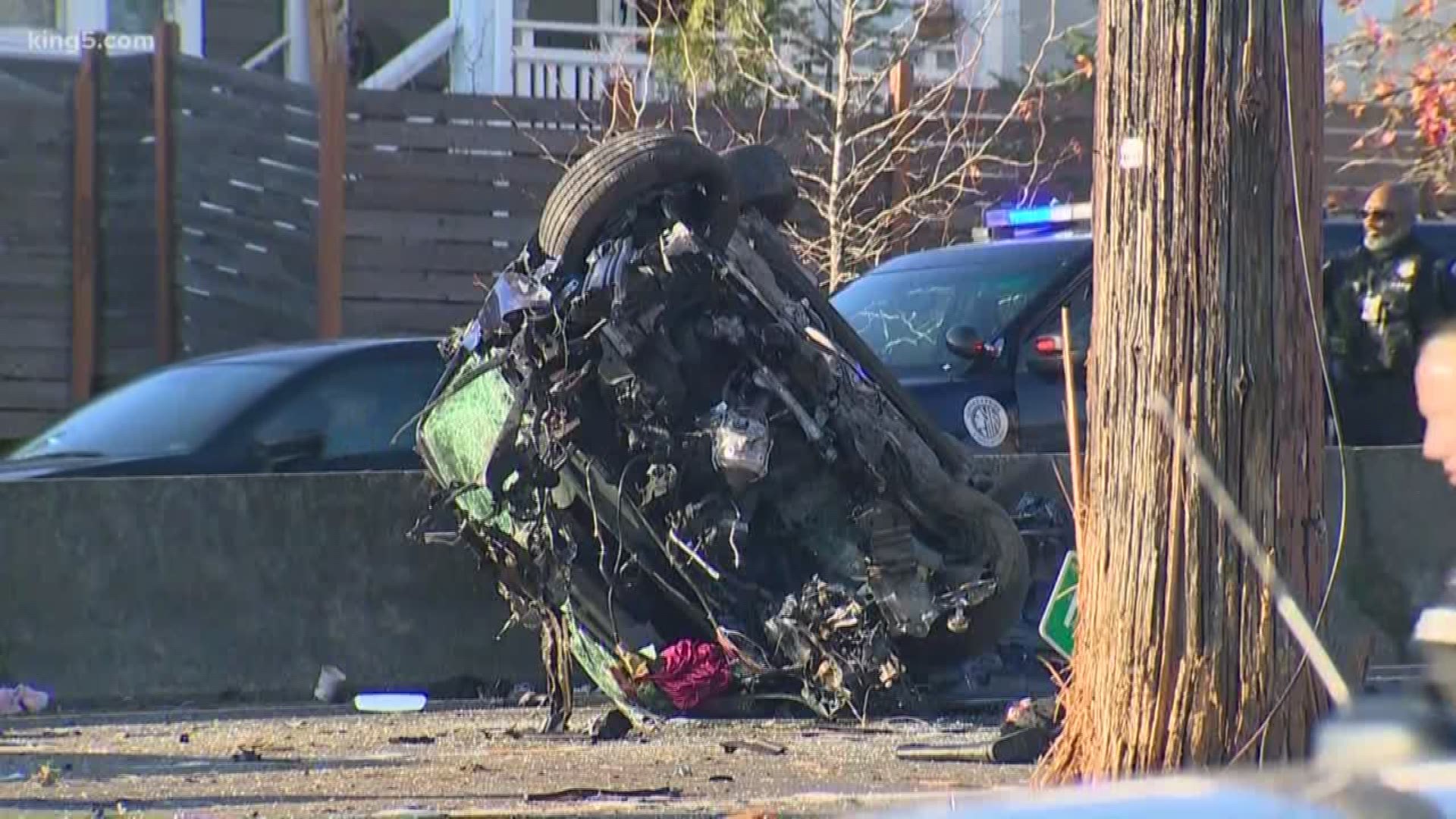 A second person has died after a rollover crash on Aurora Avenue Friday afternoon.