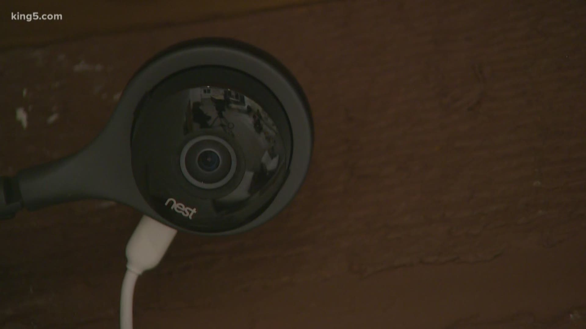A South King County couple is on alert after someone hacked into their home security system and started watching them. Not only that, but they launched a verbal assault on the couple's children. KING 5's Jenna Hanchard has the story.
