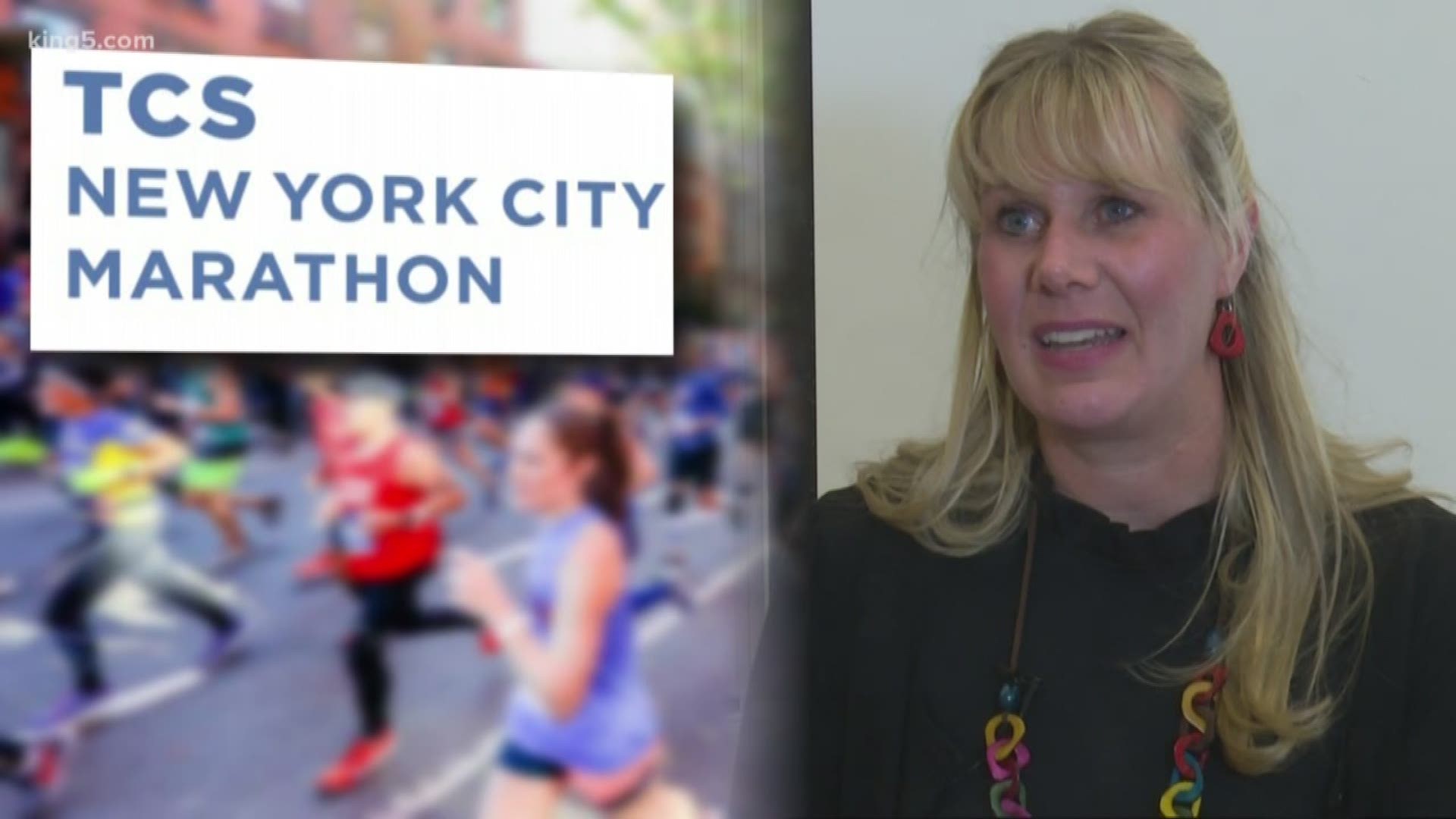 If running 26.2 miles wasn't enough, this Bonney Lake High School biology teacher is running it with a defibrillator implanted in her chest. She's conquered over a dozen marathons and has her sights set on the TCS New York City Marathon later this year. KING 5 Take 5 producer Morgan Brice reports.