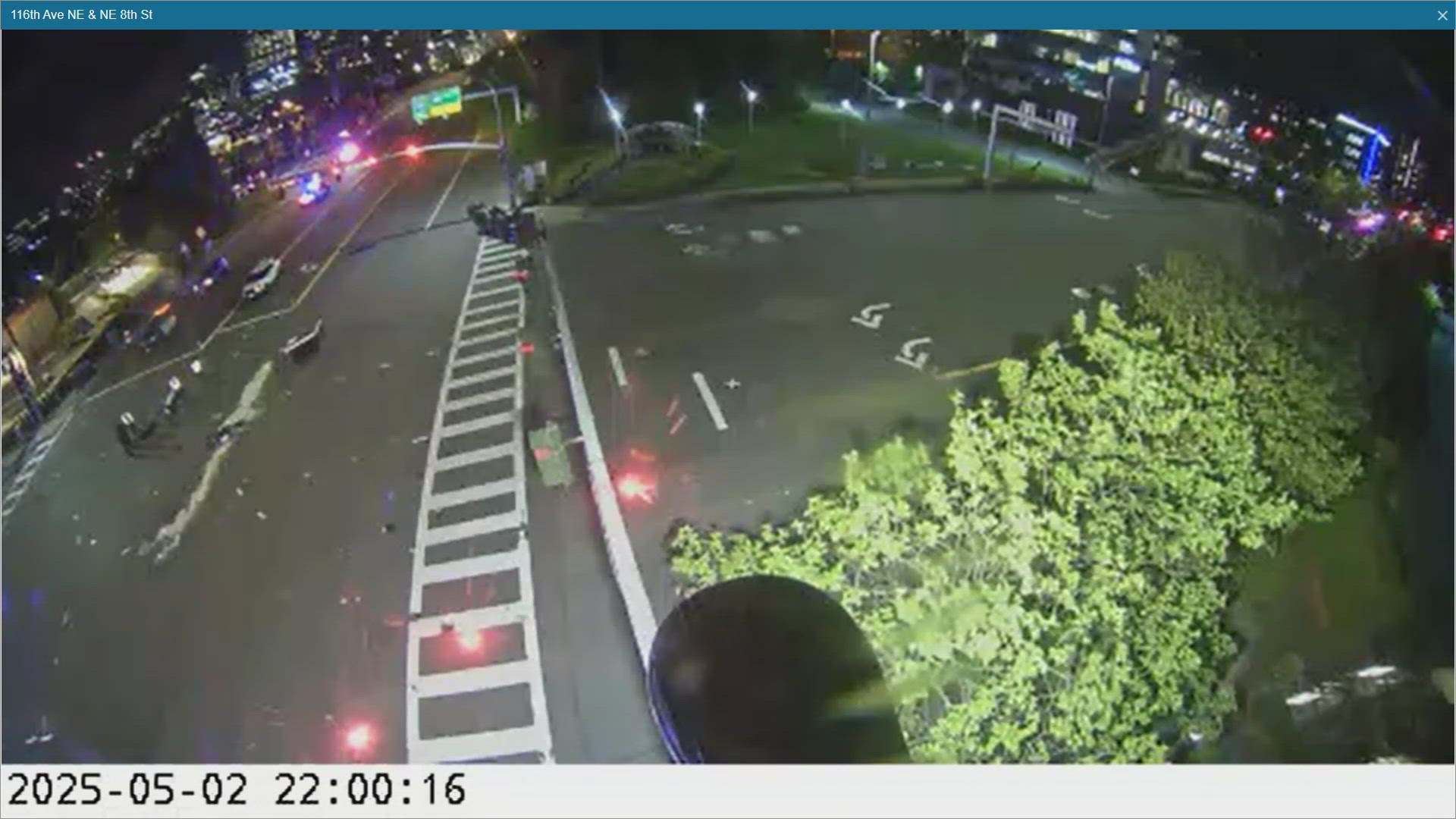 Police say one person died as a result of the crash.