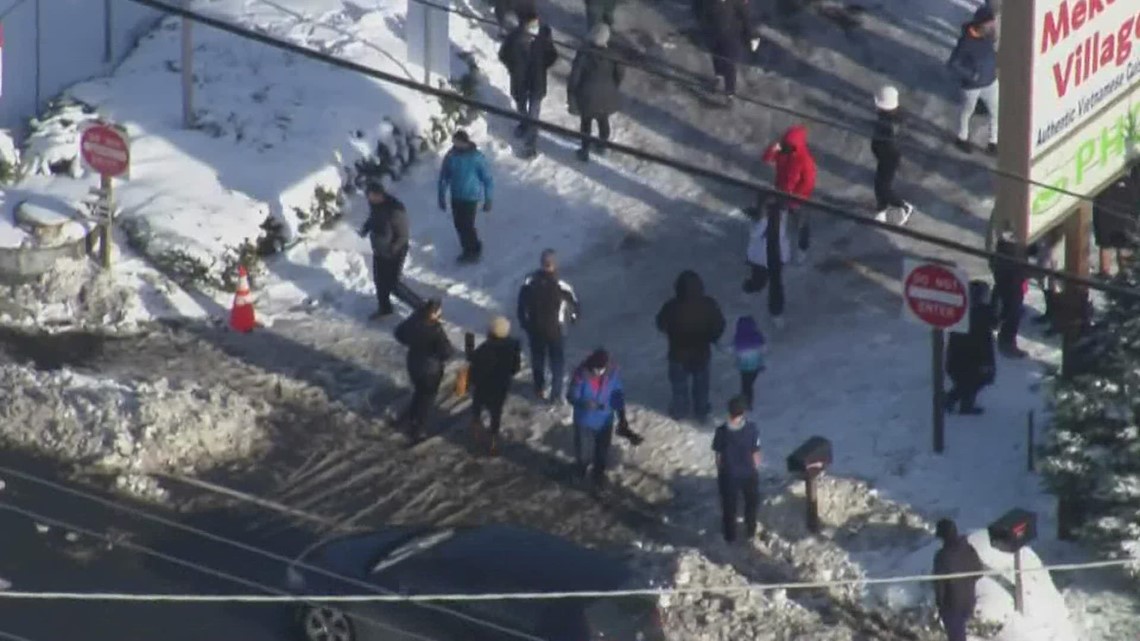 COVID-19 testing sites shut down due to winter weather in Puget Sound region - Vimarsana News
