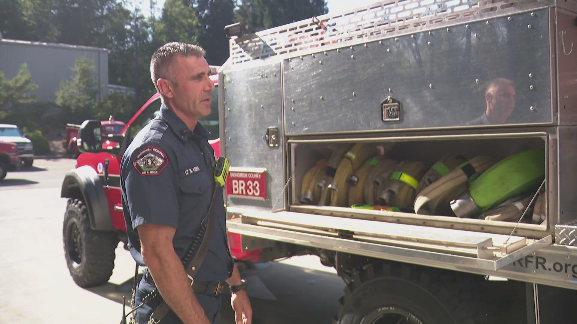 Despite slightly cooler temperatures, crews say much of the area remains vulnerable to fast spreading flames.