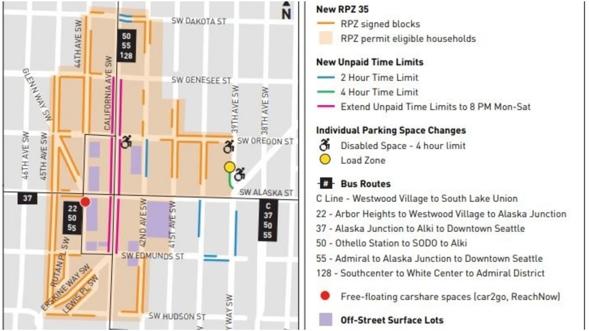 New parking restrictions coming to the West Seattle Junction