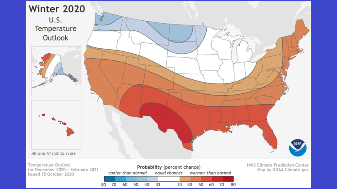 Washington state remains on track for a cooler, wetter winter