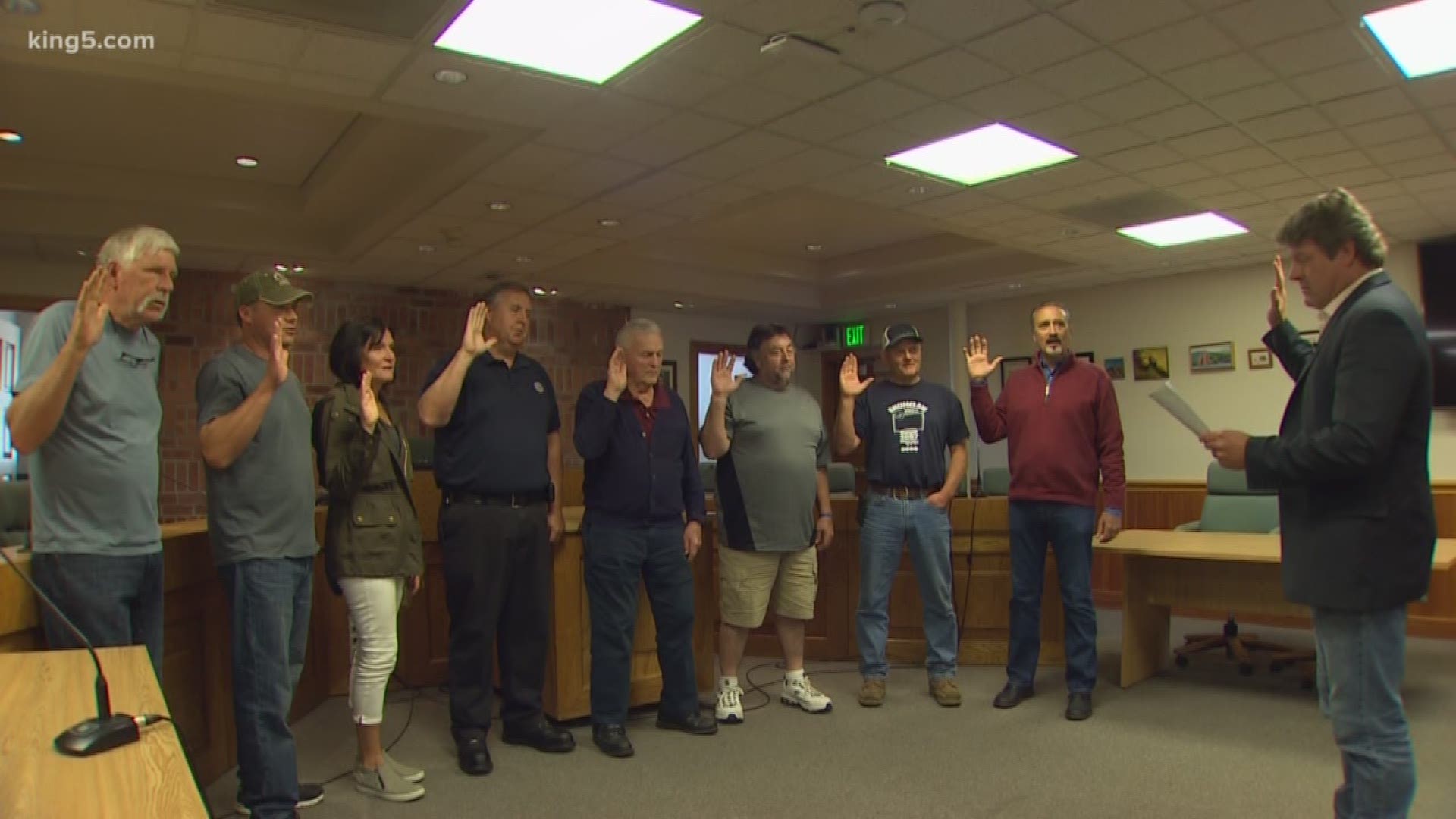 The King County Council appointed nine new commissioners following a KING 5 Investigation that exposed an Enumclaw official's alleged theft of public money.