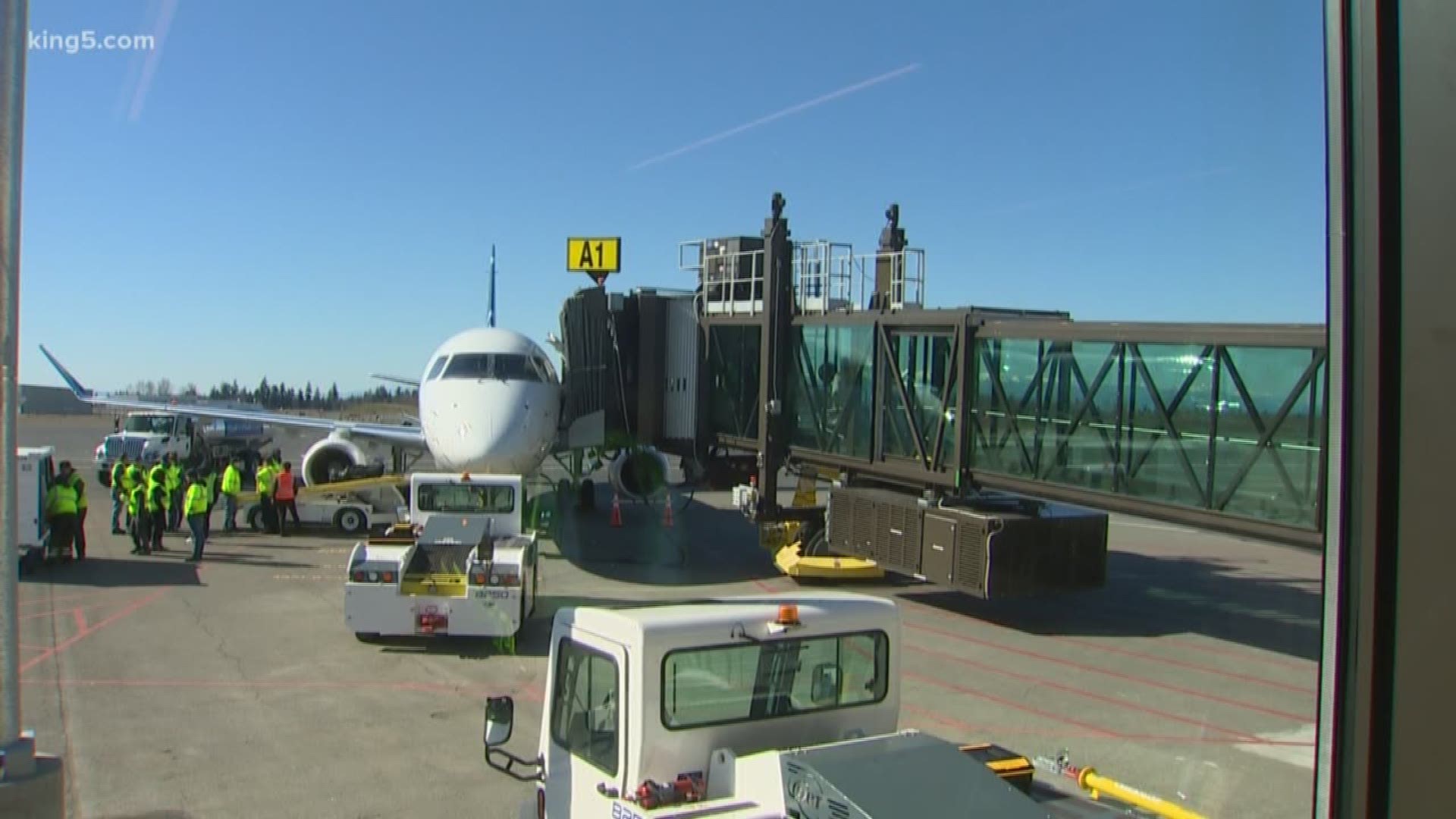 We could see more airports around Puget Sound offering commercial flights in the future. A new study is now in the works to figure that out. KING 5's Glenn Farley has more on the study.