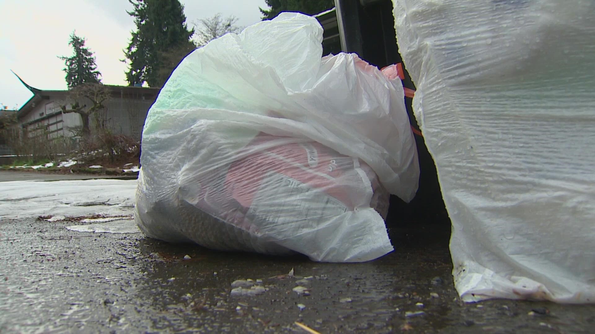Bellevue residents who have missed trash collection due to winter weather and Republic Services strike action can bring garbage to a drop-off location Sunday.