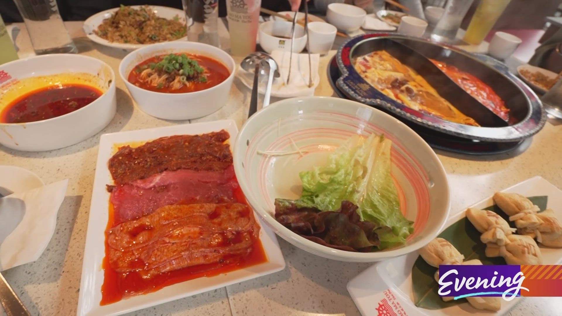 The Bellevue restaurant elevates traditional hot pot with unique presentations. #k5evening