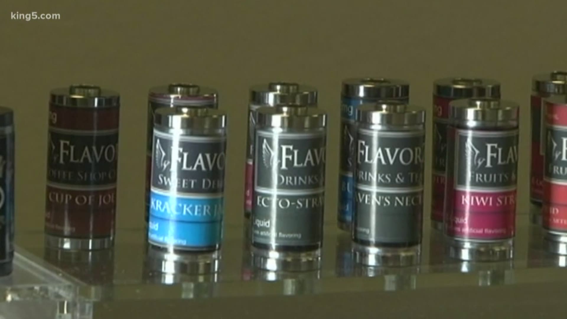 Gov. Jay Inslee is considering enacting a permanent flavored vaping ban.