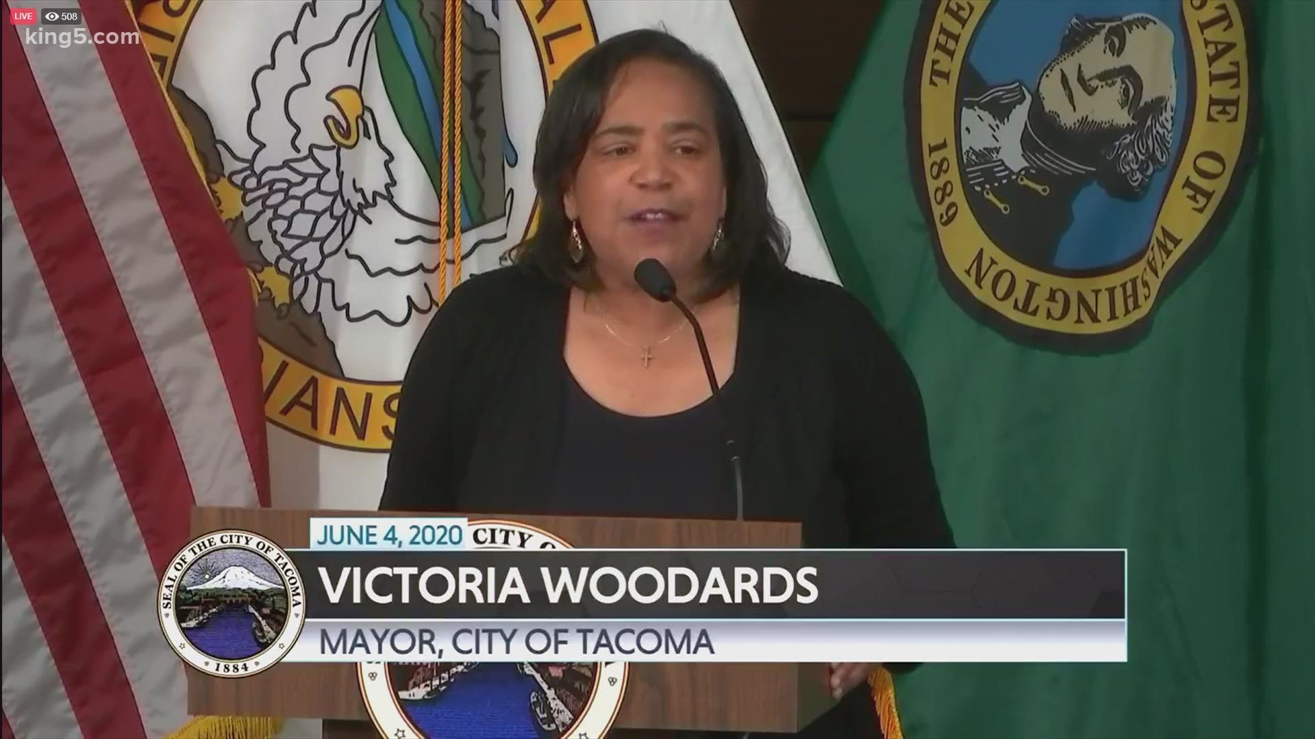 "We waited way too long, and we have heard too many excuses," Tacoma Mayor Victoria Woodards said. Woodards announced several changes, including body cams for police