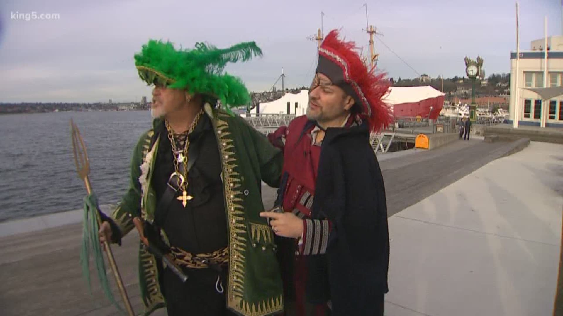 Seafair Pirates help Seattle celebrate St. Patrick's Day. KING 5 photojournalist Dustin Gagne shares the festivities.