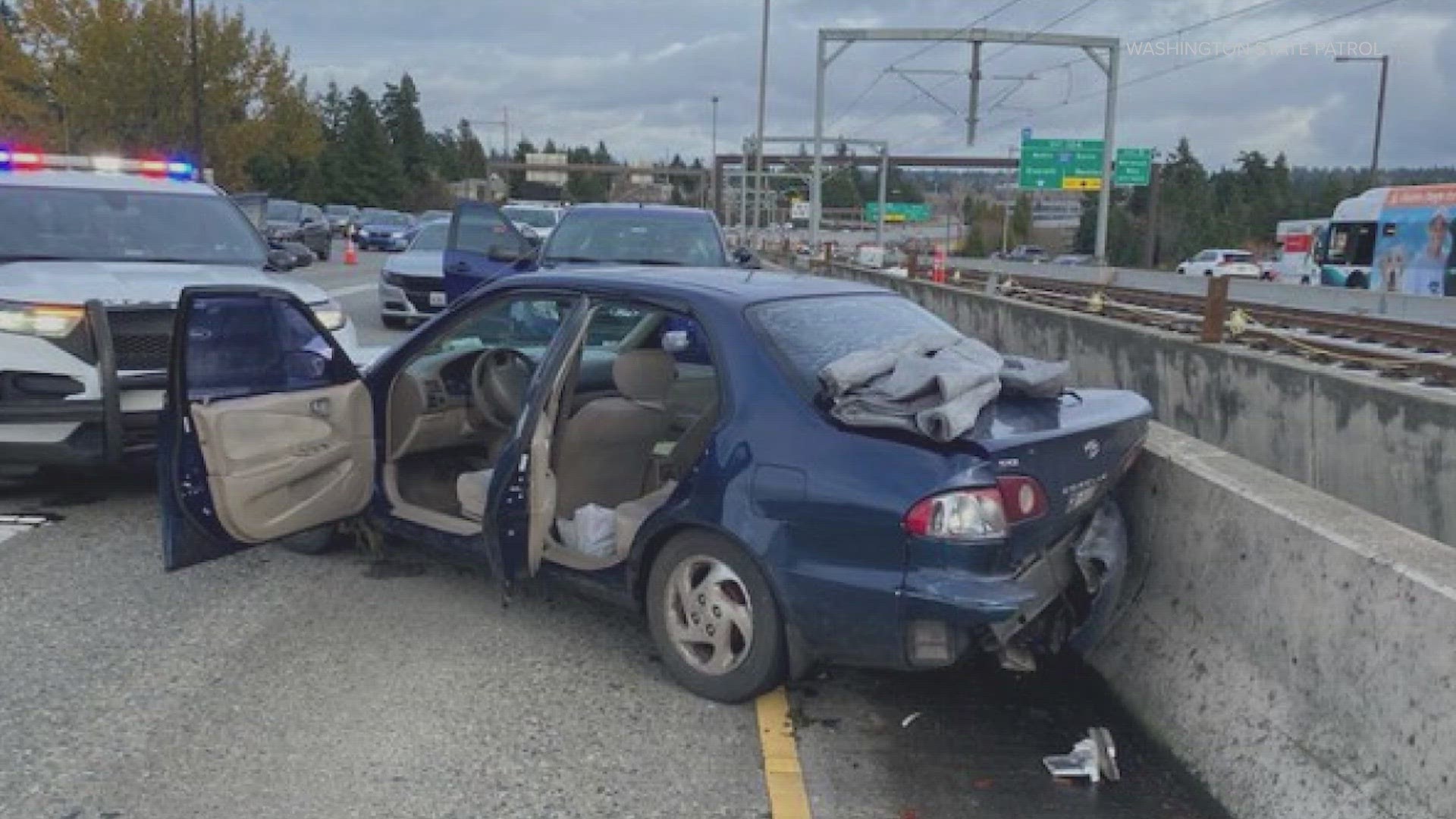 I-90 Lanes Reopen After State Troopers Stop DUI Suspect | King5.com