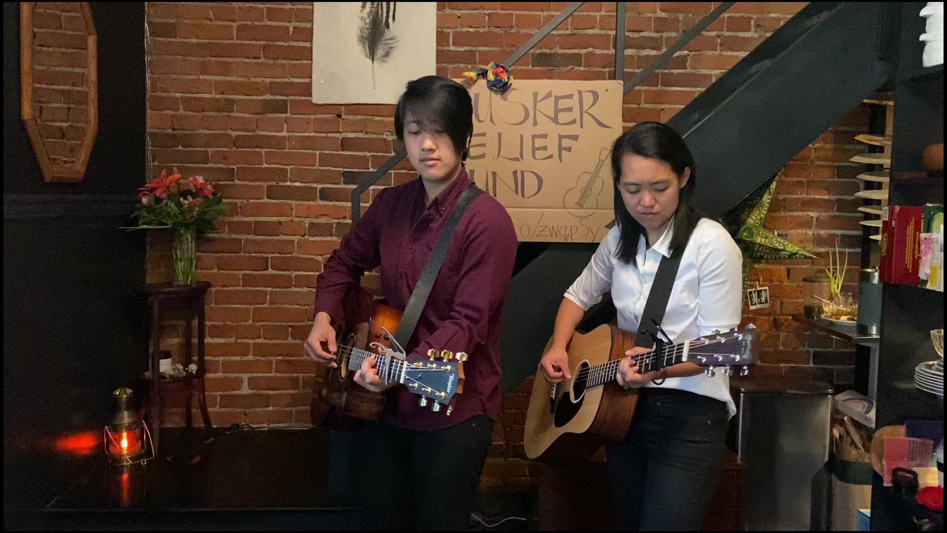 Due to COVID-19, Pike Place Market buskers can no longer play at the market. That's why two buskers set up a fundraiser to help their fellow performers.