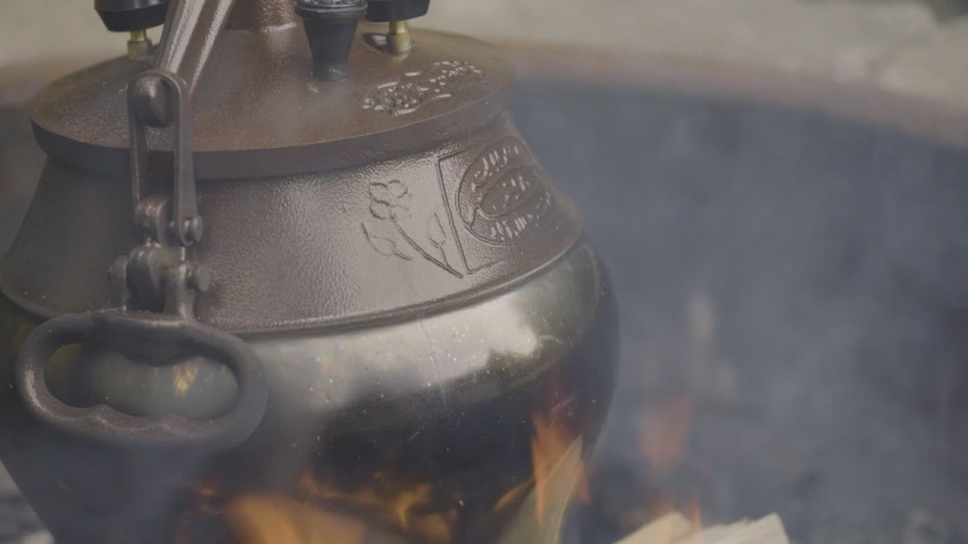 Traditional Afghan Cauldron Pressure Cooker