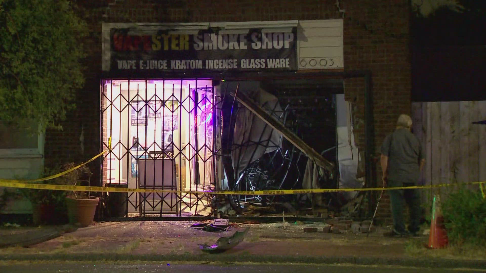 The manager says the thieves stole about $35,000 worth of products from the store.