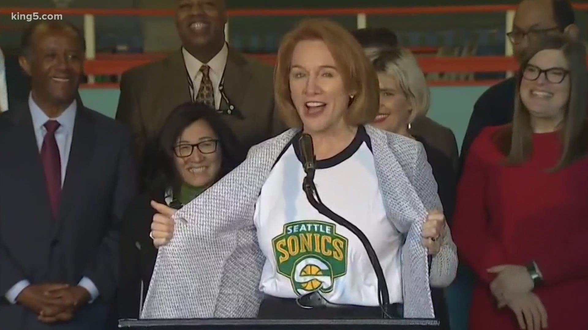 Could Seattle see a return of NBA basketball? Seattle Mayor Jenny Durkan is feeling good about it, now the rest of the country is buzzing.