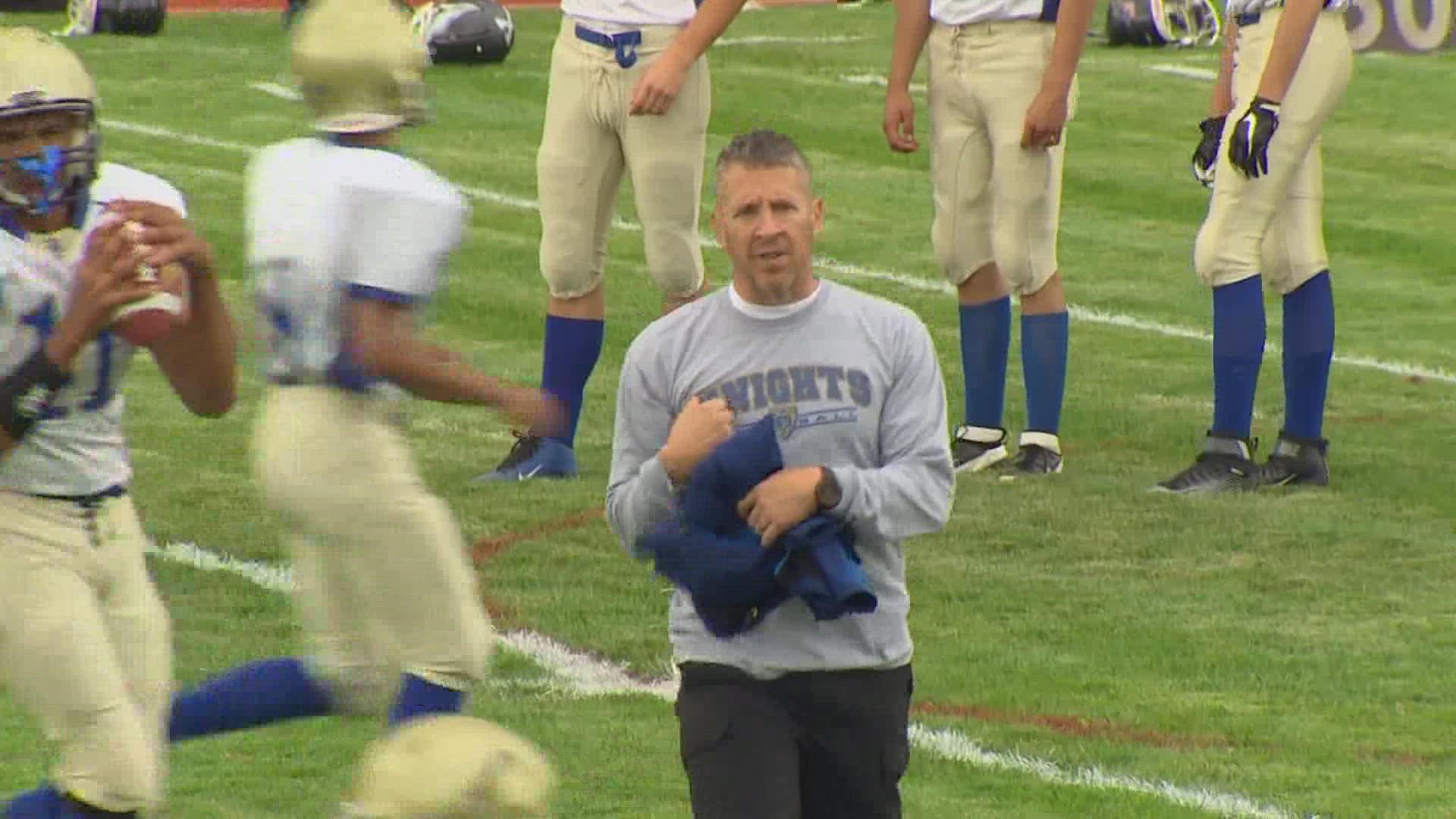 Joseph Kennedy lost his job as an assistant coach at Bremerton in 2015 over his on-field prayers with players.